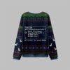 2025 Christmas Santas Database Never Out of Sync Ugly Sweater 2