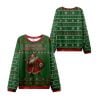 2025 Christmas Sees You When Youre Bad Ugly Sweater 1 2