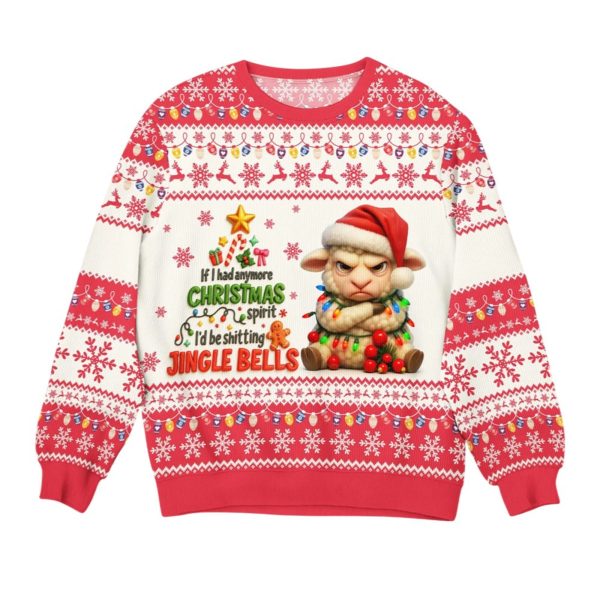 2025 Christmas Sheep Ugly Sweater 1 2