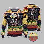 2025 Christmas Family Jack and Sally Ugly Sweater