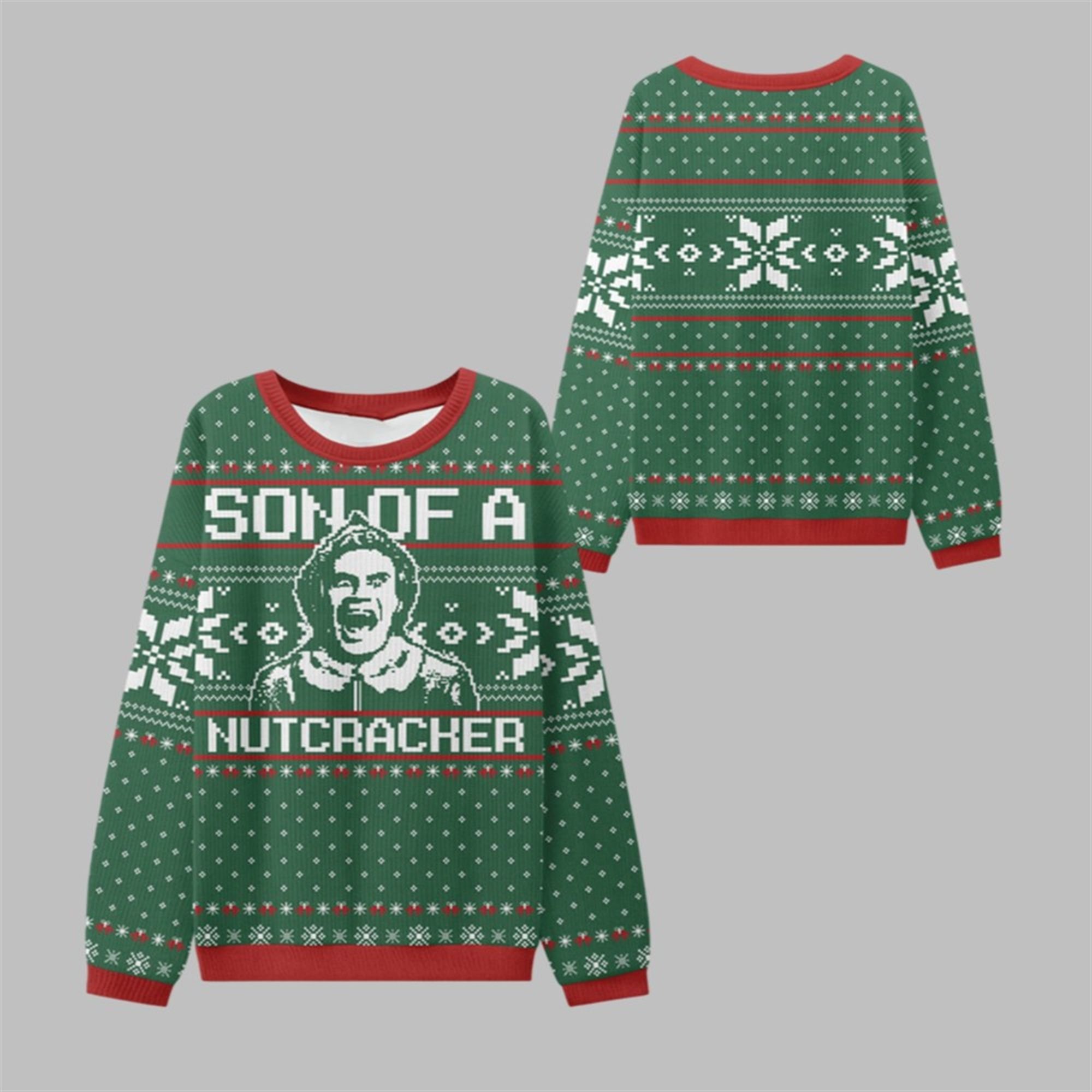 2025 Christmas Son of a Nutcracker Ugly Sweater 1 1 2025 Christmas Son of a Nutcracker Ugly Sweater 1 1