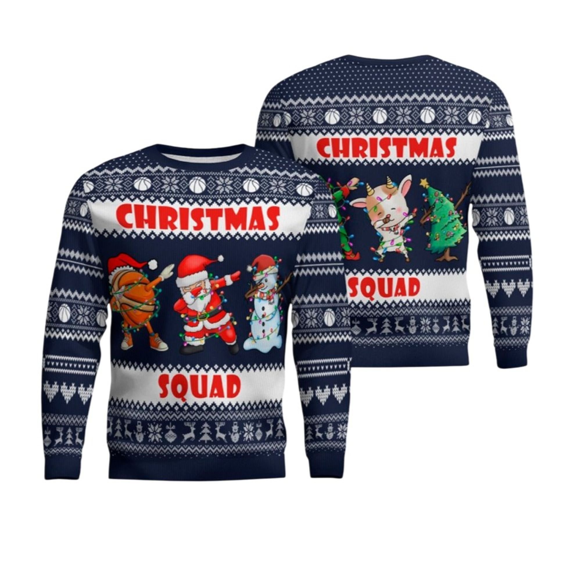 2025 Christmas Squad Ugly Christmas Sweater 2 2025 Christmas Squad Ugly Christmas Sweater 1 2