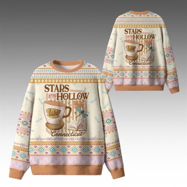 2025 Christmas Stars Hollow 1779 Connecticut Ugly Sweater 1 2