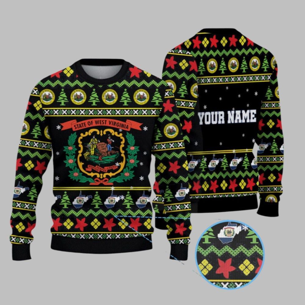 2025 Christmas State Of West Virginia Flag Ugly Sweater 1 1 2025 Christmas State Of West Virginia Flag Ugly Sweater 1 1