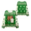 2025 Christmas Sushi Choosing Clothes Ugly Sweater 1 2