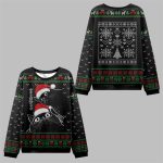 2025 Christmas The Cat Is Watching Today Ugly Sweater
