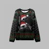 2025 Christmas The Cat Is Watching Today Ugly Sweater 1