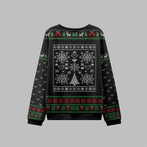 2025 Christmas The Cat Is Watching Today Ugly Sweater 2