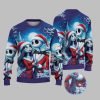 2025 Christmas The Nightmare Before Christmas Jack And Sally Ugly Christmas Sweater 1 1