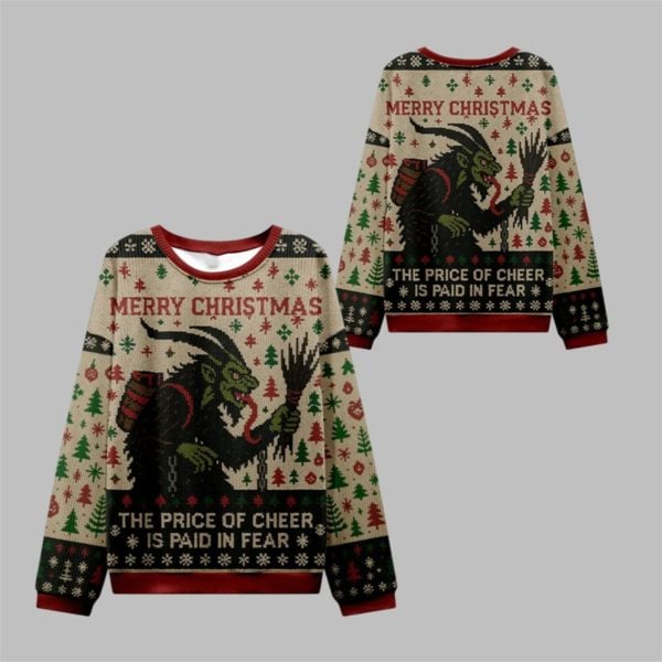 2025 Christmas The Price Of Cheer Ugly Sweater 1 1
