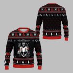 2025 Christmas DND The Satanic Praxis Ugly Sweater