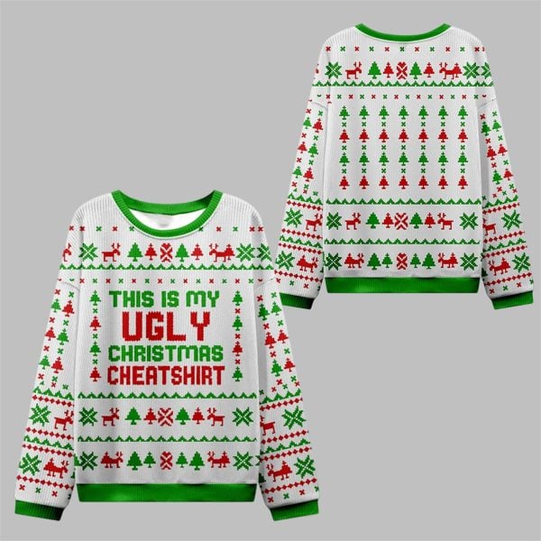 2025 Christmas This Is My Ugly Christmas Ugly Sweater 0