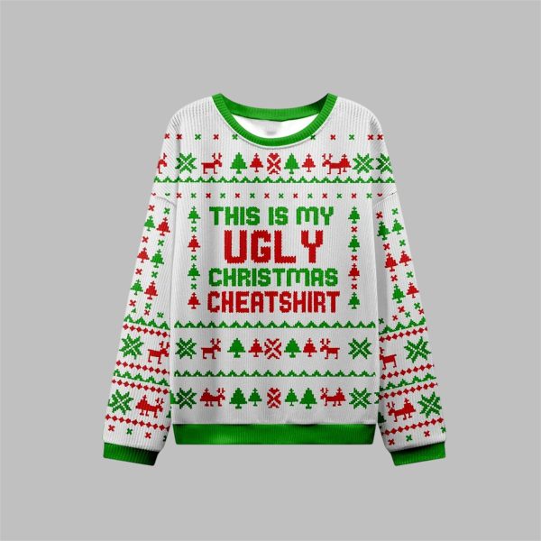 2025 Christmas This Is My Ugly Christmas Ugly Sweater 1