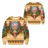 2025 Christmas Tony Chopper One Piece Ugly Sweater 1 2