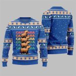 2025 Christmas We Bare Capybara Ugly Sweater