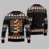 2025 Christmas We Bare Capybara Ugly Christmas Sweater 2