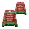 2025 Christmas Ya Filthy Animal Ugly Sweater 1 2