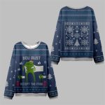 2025 Christmas You Must Accept The Frog Ugly Sweater