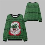 2025 Christmas Zombie Santa Ugly Sweater