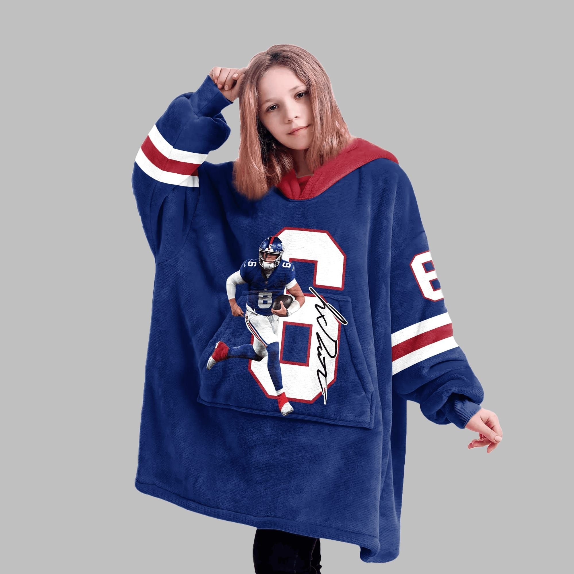 2025 Dart 6 NY Giants Blanket Hoodie 3 2025 Dart 6 NY Giants Blanket Hoodie 3