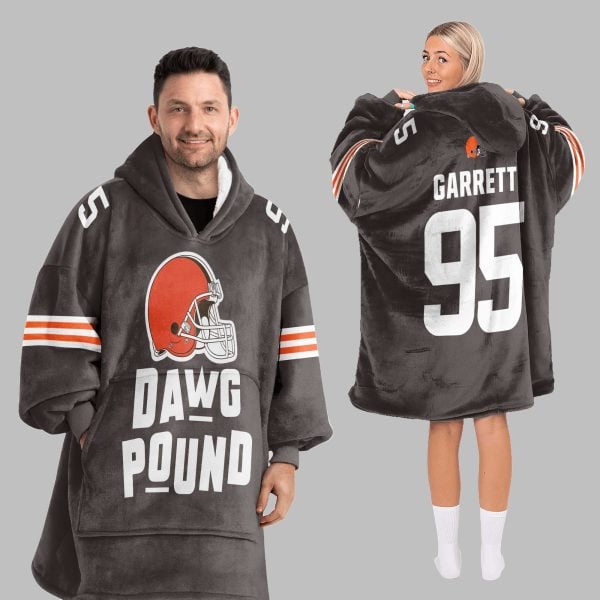 2025 Dawg Pound Browns Blanket Hoodie 5
