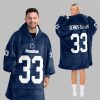 2025 Dennis-Sutton 33 Penn State Blanket Hoodie
