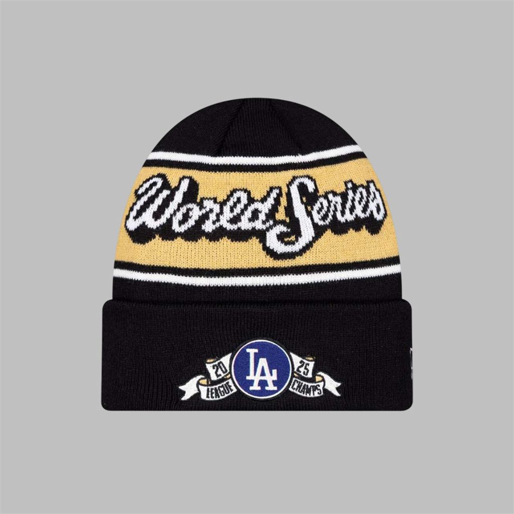 2025 Dodgers League Championship Series Beanie Hat 1