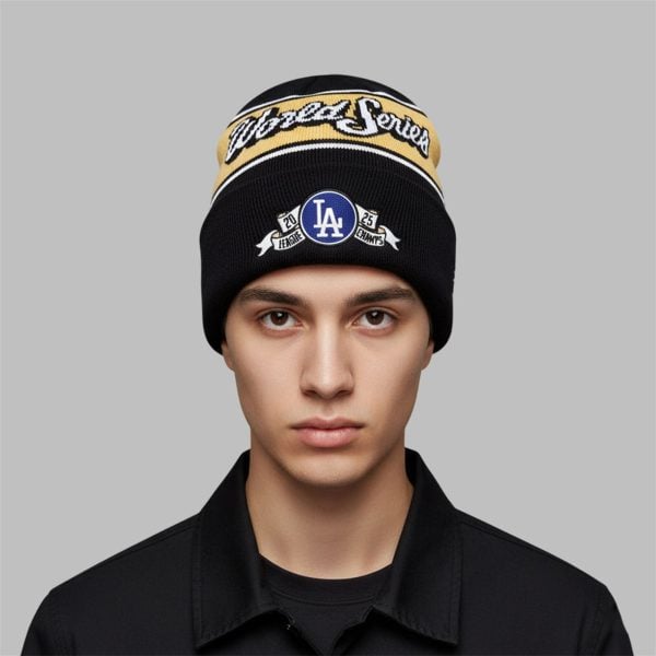 2025 Dodgers League Championship Series Beanie Hat 2