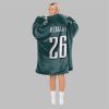 2025 Eagles Bird Gang Barkley Blanket Hoodie 3