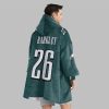 2025 Eagles Bird Gang Barkley Blanket Hoodie 5
