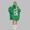 2025 Eagles Saquon Barkley 26 Blanket Hoodie 3