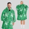 2025 Eagles Saquon Barkley Blanket Hoodie 2