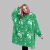 2025 Eagles Saquon Barkley Blanket Hoodie 4