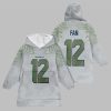 2025 Fan 12 Seattle Football Blanket Hoodie 1