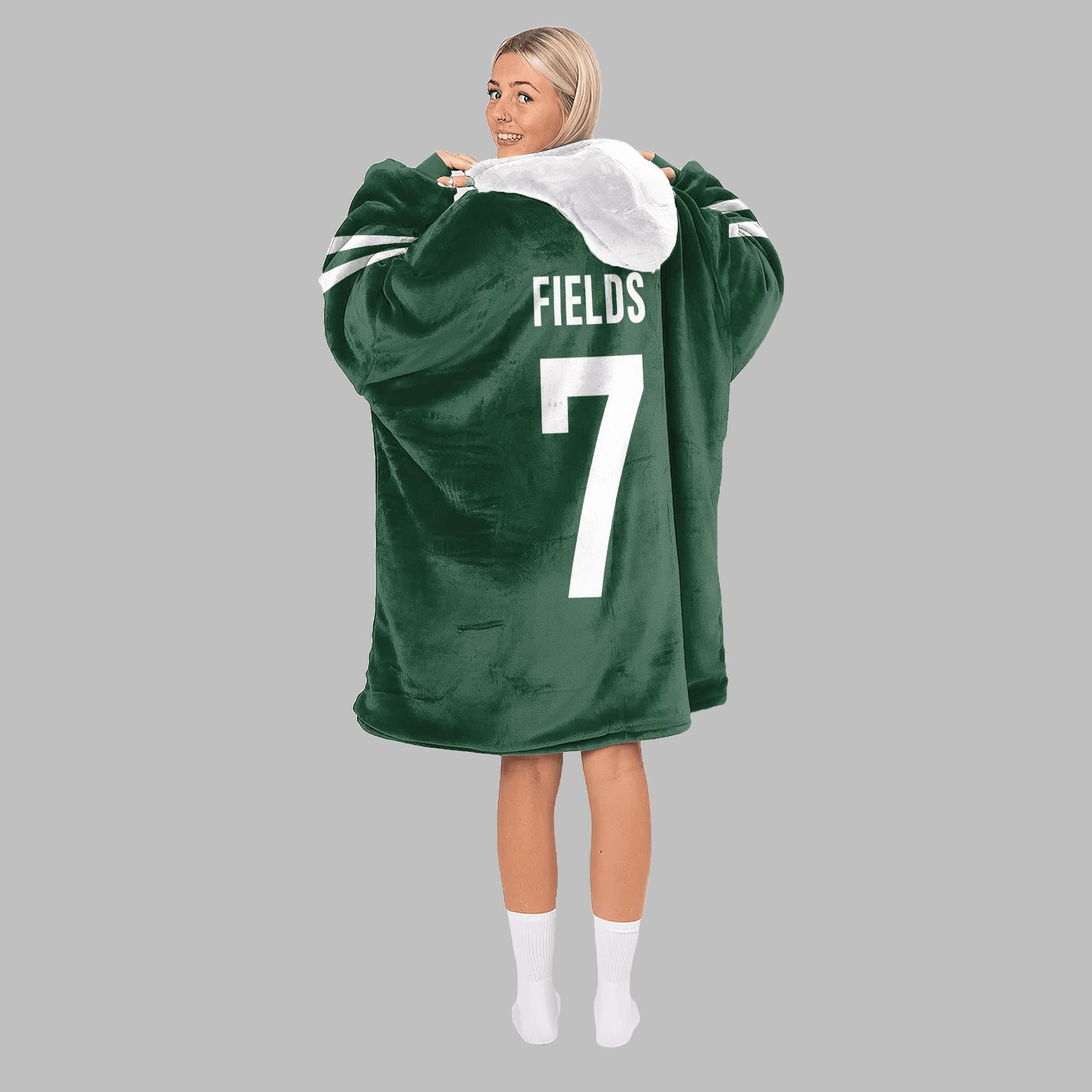 2025 Fields 7 NY Jets Blanket Hoodie 3 2025 Fields 7 NY Jets Blanket Hoodie 3