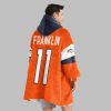 2025 Franklin 11 Broncos Football Blanket Hoodie 3
