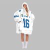 2025 G0ff 16 Captain Detroit Football Blanket Hoodie 7