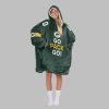 2025 GB Packers Go Pack Go Blanket Hoodie 3