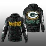 2025 GB Packers Graffiti For Life Hoodie