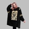 2025 Go Saints Kamara 44 Blanket Hoodie 5