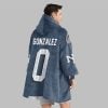 2025 Gonzalez 0 New England Football Blanket Hoodie 3