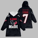 2025 H-Town Made Stroud 7 Houston Blanket Hoodie