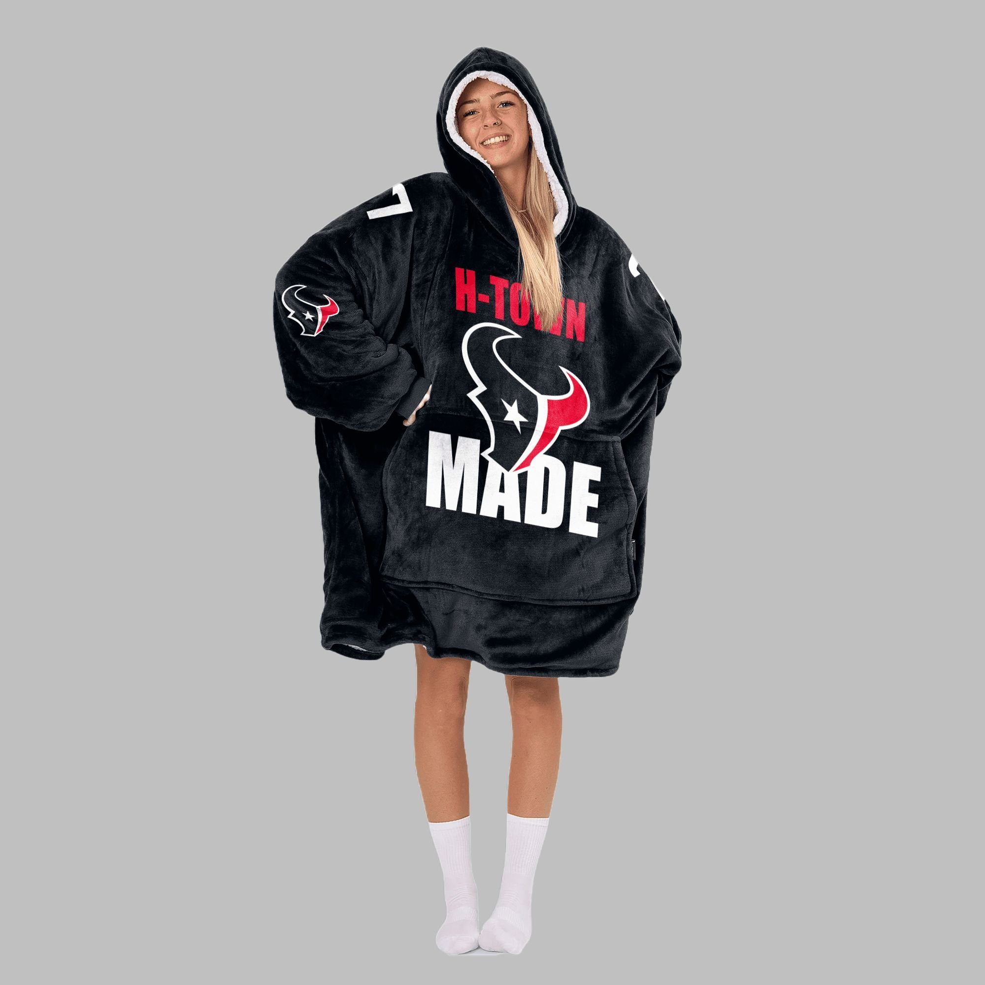 2025 H-Town Made Stroud 7 Houston Blanket Hoodie 2 2025 H Town Made Stroud 7 Houston Blanket Hoodie 2