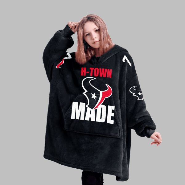 2025 H Town Made Stroud 7 Houston Blanket Hoodie 4