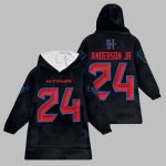 2025 H-town Anderson Jr 24 Houston Blanket Hoodie