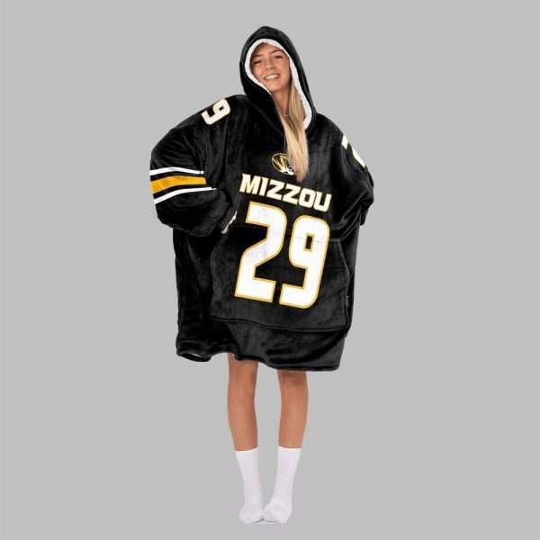 2025 Hardy 29 Missouri Football Blanket Hoodie 5