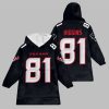 2025 Higgins 81 Houston Football Blanket Hoodie 1