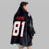 2025 Higgins 81 Houston Football Blanket Hoodie 2