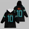 2025 Hill 10 Miami Football Blanket Hoodie 1