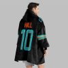 2025 Hill 10 Miami Football Blanket Hoodie 2